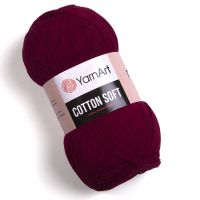 Cotton Soft YarnArt - 66 (бордовый)